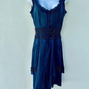 Chic‎ Navy Sleeveless Mini Dress